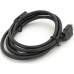 Кабель мультимедийный HDMI M to HDMI M 1.5m V1.4 black Merlion (YT-HDMI(M)/(M)HS-1.5m-5)