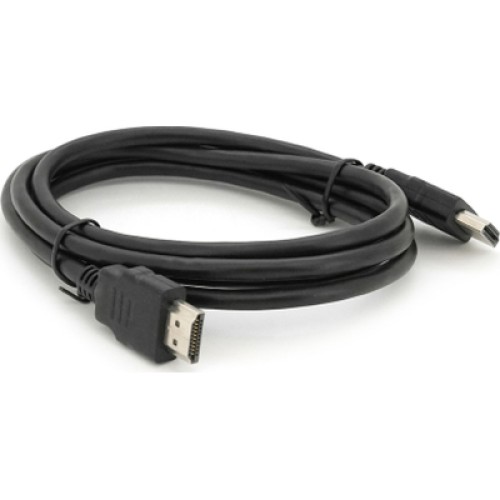 Кабель мультимедийный HDMI M to HDMI M 1.5m V1.4 black Merlion (YT-HDMI(M)/(M)HS-1.5m-5)