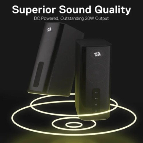 Акустическая система Redragon Connie GS814 RGB Bluetooth Black (71987)