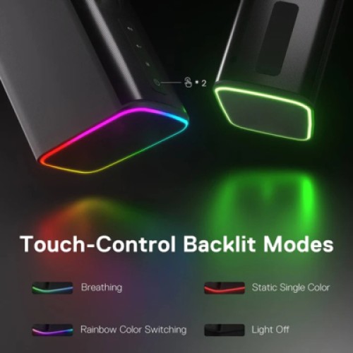 Акустическая система Redragon Connie GS814 RGB Bluetooth Black (71987)