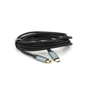 Дата кабель USB-C to USB-C 3.0m USB 3.2 Gen2 100W 10Gbps 4K60Hz black Voltronic (YT-TC-TC-B-3m)