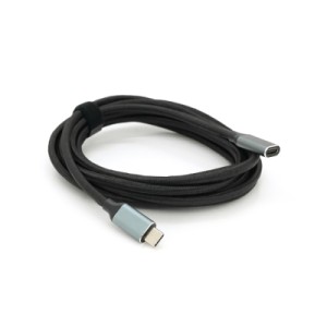 Дата кабель USB-C M/F 3.0m USB 3.2 Gen2 100W 10Gbps 4K60Hz black Voltronic (YT-TC-TC-EXB-3m)