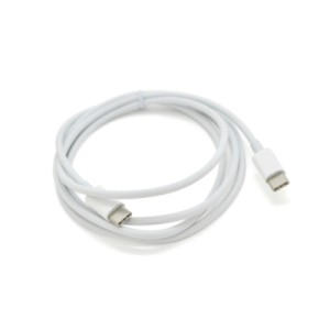 Дата кабель USB-C to USB-C 1.5m PD white VEGGIEG (YT-TC-406)