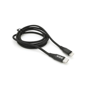 Дата кабель USB-C to Lightning 1.2m 2.1A black PZX (YT-PZX/V-109-M+L/B)