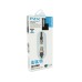 Дата кабель USB 2.0 AM to Lightning 1.0m 3.0A black gold PZX (V-165)