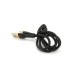 Дата кабель USB 2.0 AM to Lightning 1.0m 3.0A black gold PZX (V-165)