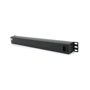 Силовой блок 19" 9 розеток С13, без кабеля, выключатель, металл. корпус Voltronic (PPX9PDUGR)