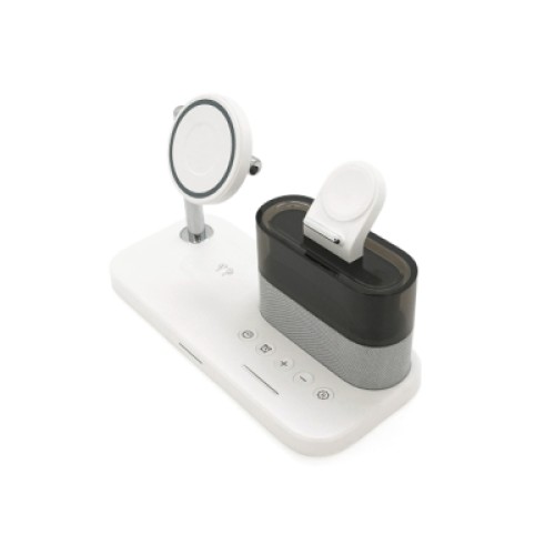 Зарядное устройство Voltronic 5-in-1 Wireless Charging Station Smartphone + Watch + Earbuds black (BZ/C-09)