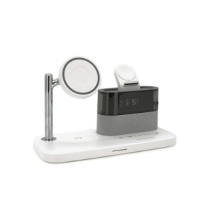 Зарядний пристрій Voltronic 5-in-1 Wireless Charging Station Smartphone + Watch + Earbuds black (BZ/C-09)