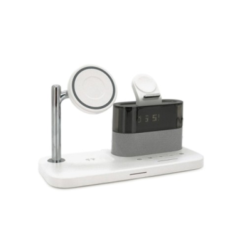 Зарядное устройство Voltronic 5-in-1 Wireless Charging Station Smartphone + Watch + Earbuds black (BZ/C-09)
