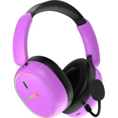 Наушники Hator Phoenix 2 Wireless Hi-Res SyncHUB Cyber Violet (ESH42)