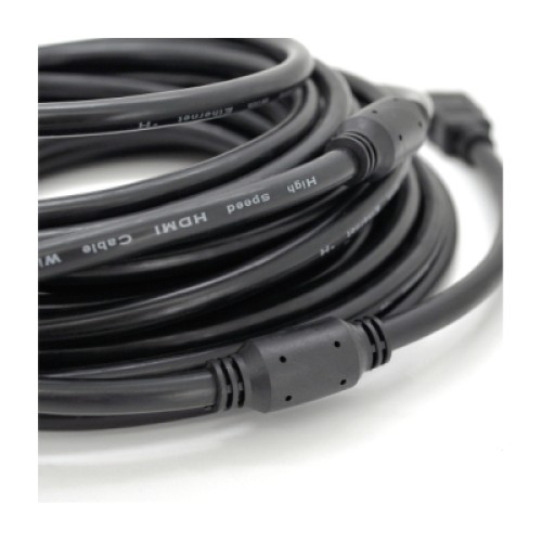 Кабель мультимедийный HDMI M to HDMI M 15.0m V1.4 1080P black Ritar (HDMI(M)/(M)V1.4-15m-94B)