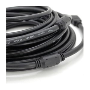 Кабель мультимедійний HDMI M to HDMI M 20.0m V1.4 1080P black Ritar (HDMI(M)/(M)V1.4-20m-94B)