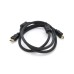 Кабель мультимедийный HDMI M to HDMI M 1.5m V1.4 4K black Ritar (HDMI(M)/(M)V1.4-1.5m-348P)