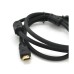 Кабель мультимедийный HDMI M to HDMI M 1.5m V1.4 4K black Ritar (HDMI(M)/(M)V1.4-1.5m-348B)