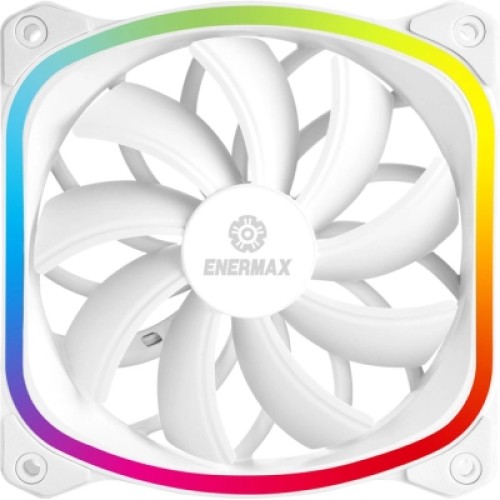 Кулер для корпуса Enermax SquA RGB White (UCSQARGB12P-W-SG)