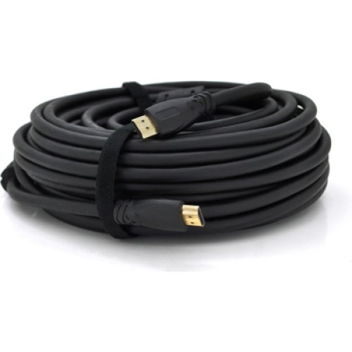 Кабель мультимедийный HDMI M to HDMI M 20.0m V2.0 4K black Ritar (HDMI(M)/(M)V2.0-20m-347P)