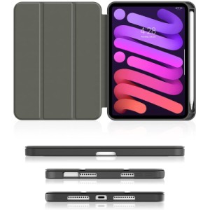 Чехол для планшета BeCover Direct Charge Pen with Apple Pencil Holder iPad Mini 7 2024 Black (712457)