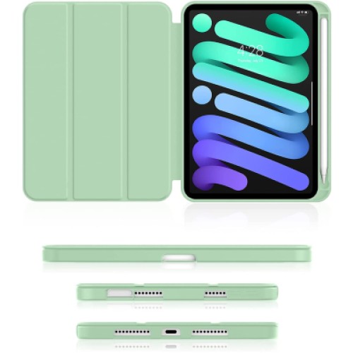 Чехол для планшета BeCover Direct Charge Pen with Apple Pencil Holder iPad Mini 7 2024 Green (712460)