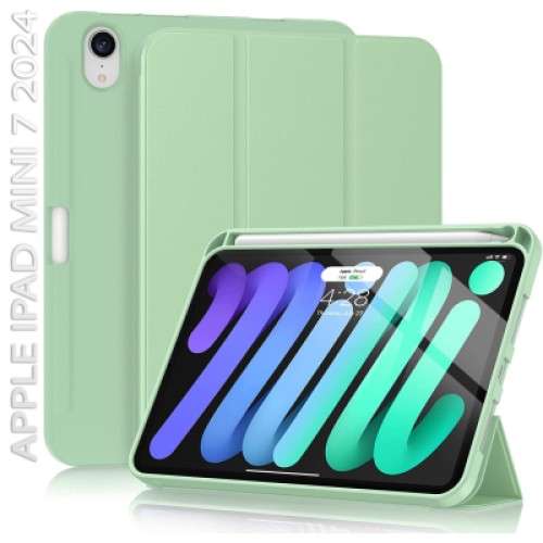 Чехол для планшета BeCover Direct Charge Pen with Apple Pencil Holder iPad Mini 7 2024 Green (712460)