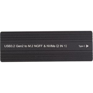 Карман внешний PowerPlant SSD Premium M.2 PCIe NGFF/NVMe USB3.2 (HC380510)