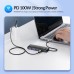 Концентратор Orico USB-C to 2xUSB-C + 2xUSB3.0 (CA914210)