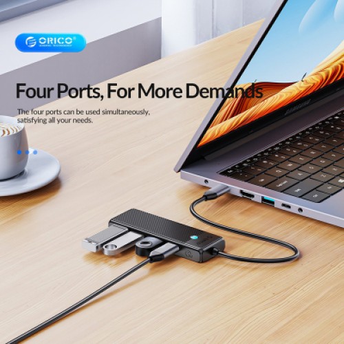 Концентратор Orico USB-C to 2xUSB-C + 2xUSB3.0 (CA914210)