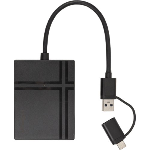 Считыватель флеш-карт HiSmart CF + SD + TF + MS + XD (CA913824)