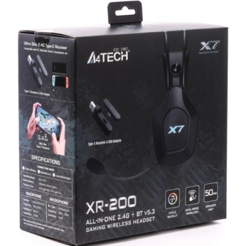 Наушники A4Tech XR-200 Black (4711421001410)