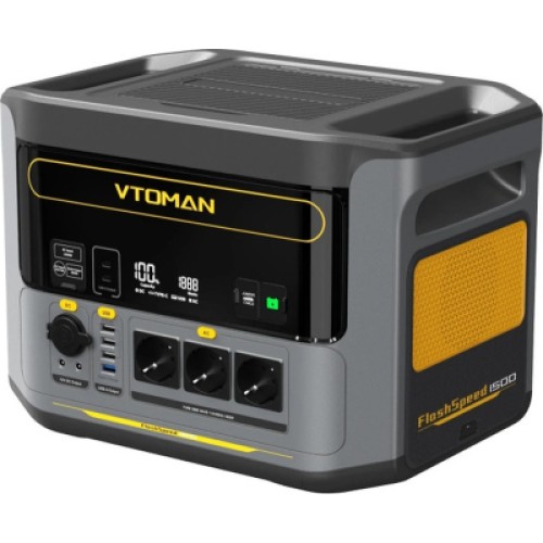 Зарядная станция Vtoman FlashSpeed 1500 PB-58 1500W 1548Wh (FlashSpeed 1500)