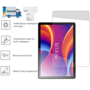 Скло захисне BeCover Pixus Loga 10.1" (713702)