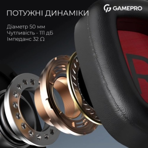 Наушники GamePro Asgard Valkyria RGB Tri-Mod (HSW249B)