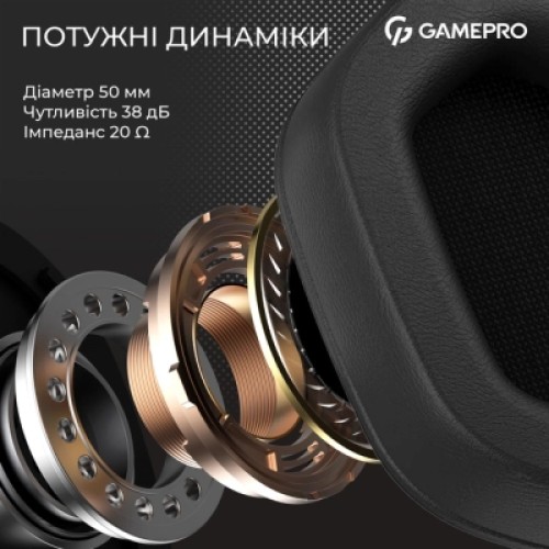 Наушники GamePro Genesis Hunter White (HS1350W)