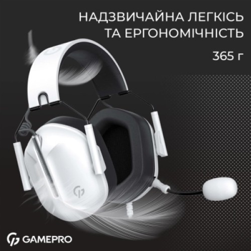 Наушники GamePro Genesis Hunter White (HS1350W)