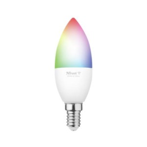 Розумна лампочка Trust E14 470 Lumen, 1800-6500k, RGBCW, white (71280_TRUST)