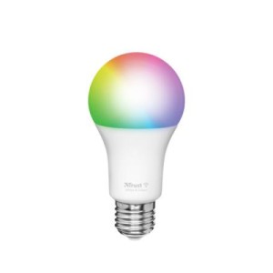 Розумна лампочка Trust E27 806 Lumen, 1800-6500k, RGBCW, white (71281_TRUST)