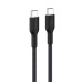 Дата кабель USB-C to USB-C 1.0m 240W black Belkin (CAB025HQ1MBK)