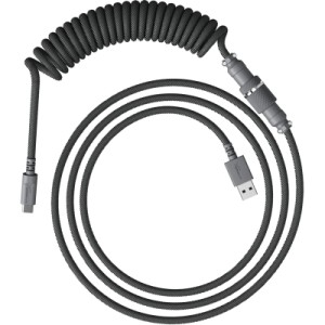 Дата кабель USB 2.0 AM to USB-C 1.37m coiled gray HyperX (6J678AA)
