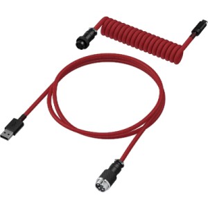 Дата кабель USB 2.0 AM to USB-C 1.37m coiled black HyperX (6J677AA)