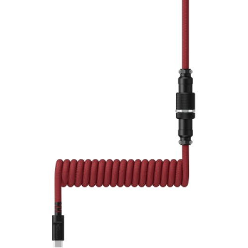Дата кабель USB 2.0 AM to USB-C 1.37m coiled black HyperX (6J677AA)