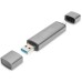 Считыватель флеш-карт Digitus USB-C/USB 3.0 SD/MicroSD (DA-70886)