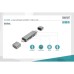 Считыватель флеш-карт Digitus USB-C/USB 3.0 SD/MicroSD (DA-70886)