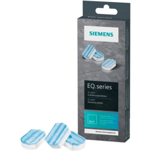 Аксессуар для кофеварки Siemens таблетки для видалення накипу 3 шт (TZ80002A)