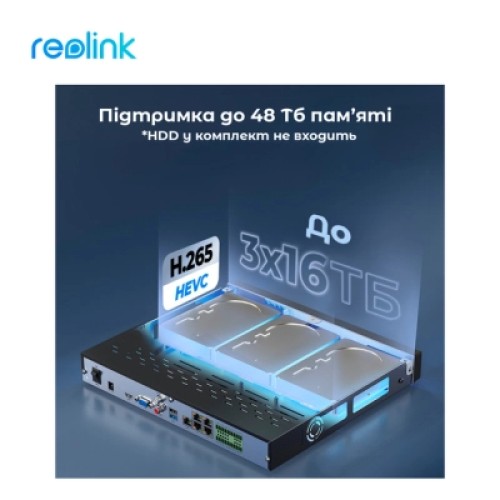 Регистратор для видеонаблюдения Reolink RLN36