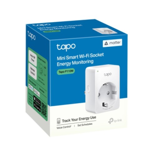 Умная розетка TP-Link Tapo P110M N300 BT 16A (TAPO-P110M)