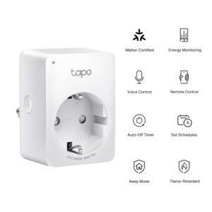 Розумна розетка TP-Link Tapo P110M N300 BT 16A (TAPO-P110M)