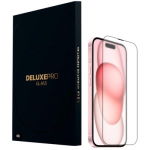 Скло захисне iLera DeLuxe Frosted iPhone 15 (ILFRDL15)