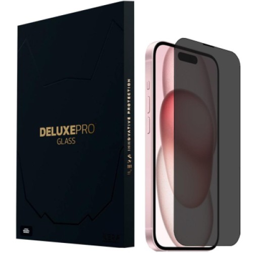 Стекло защитное iLera DeLuxe Incognito iPhone 16 | 15 (ILINDL16)