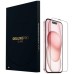 Стекло защитное iLera DeLuxe Original Glass iPhone 15 (ILFCDL15)