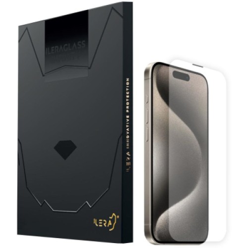 Стекло защитное iLera Infinity iPhone 15 Pro (ILIN15PR)